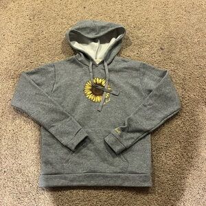 Urban Nation Grey Sunflower Sweatshirt (Size L)